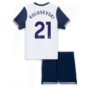 Tottenham Hotspur Dejan Kulusevski #21 Thuis tenue voor kinderen 2024-25 Korte Mouwen (+ broek)