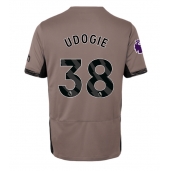 Tottenham Hotspur Destiny Udogie #38 Derde tenue voor Dames 2023-24 Korte Mouwen