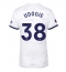 Tottenham Hotspur Destiny Udogie #38 Thuis tenue voor Dames 2023-24 Korte Mouwen