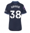 Tottenham Hotspur Destiny Udogie #38 Uit tenue voor Dames 2023-24 Korte Mouwen