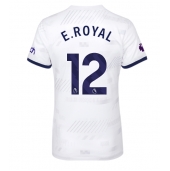 Tottenham Hotspur Emerson Royal #12 Thuis tenue voor Dames 2023-24 Korte Mouwen