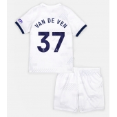 Tottenham Hotspur Micky van de Ven #37 Thuis tenue voor kinderen 2023-24 Korte Mouwen (+ broek)