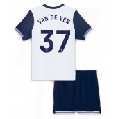 Tottenham Hotspur Micky van de Ven #37 Thuis tenue voor kinderen 2024-25 Korte Mouwen (+ broek)