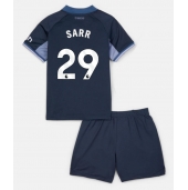 Tottenham Hotspur Pape Matar Sarr #29 Uit tenue voor kinderen 2023-24 Korte Mouwen (+ broek)