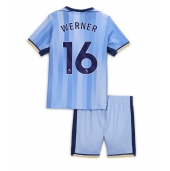 Tottenham Hotspur Timo Werner #16 Uit tenue voor kinderen 2024-25 Korte Mouwen (+ broek)