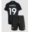 West Ham United Edson Alvarez #19 Uit tenue voor kinderen 2024-25 Korte Mouwen (+ broek)