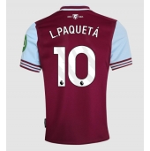 West Ham United Lucas Paqueta #10 Thuis tenue 2024-25 Korte Mouwen