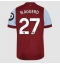 West Ham United Nayef Aguerd #27 Thuis tenue 2023-24 Korte Mouwen