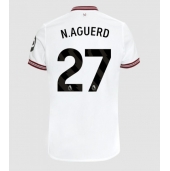 West Ham United Nayef Aguerd #27 Uit tenue 2023-24 Korte Mouwen