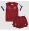 West Ham United Thuis tenue voor kinderen 2023-24 Korte Mouwen (+ broek)