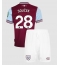 West Ham United Tomas Soucek #28 Thuis tenue voor kinderen 2024-25 Korte Mouwen (+ broek)