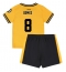 Wolves Joao Gomes #8 Thuis tenue voor kinderen 2024-25 Korte Mouwen (+ broek)