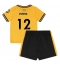 Wolves Matheus Cunha #12 Thuis tenue voor kinderen 2024-25 Korte Mouwen (+ broek)