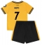 Wolves Pedro Neto #7 Thuis tenue voor kinderen 2024-25 Korte Mouwen (+ broek)