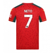 Wolves Pedro Neto #7 Uit tenue 2023-24 Korte Mouwen