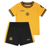 Wolves Thuis tenue voor kinderen 2024-25 Korte Mouwen (+ broek)